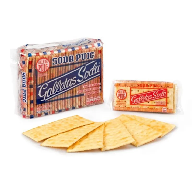 Paquete de galletas de soda